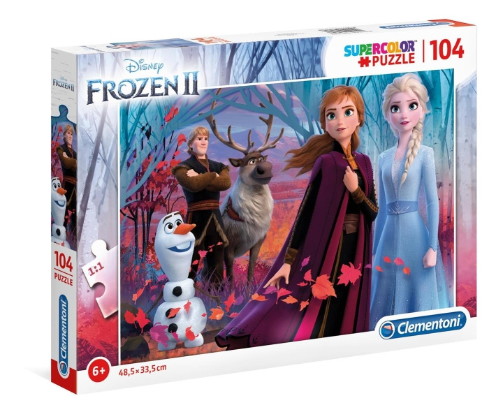 Clementoni 104 bitar Pussel Barn Frozen 2 i gruppen LEKSAKER, BARN- & BABYPRODUKTER / Leksaker / Barnpussel hos TP E-commerce Nordic AB (C81751)