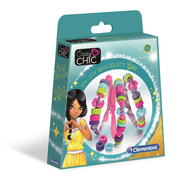 Clementoni Crazy Chic Enjoy-armband Glee i gruppen LEKSAKER, BARN- & BABYPRODUKTER / Leksaker / Pyssel hos TP E-commerce Nordic AB (C81778)