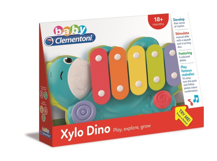 Clementoni Musikalisk xylofon i gruppen LEKSAKER, BARN- & BABYPRODUKTER / Musik, Sång & Bild / Musikinstrument hos TP E-commerce Nordic AB (C81780)