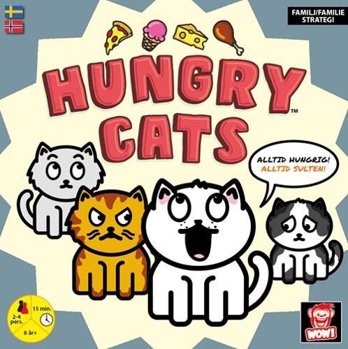 Plasto Hungry Cats (SE,NO) (Årets barnspel 2020 i Norge) i gruppen LEKSAKER, BARN- & BABYPRODUKTER / Leksaker / Sällskapsspel / Familjespel hos TP E-commerce Nordic AB (C81784)