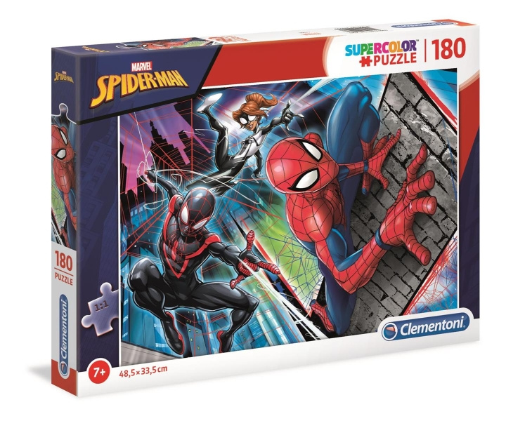 Clementoni 180 bitar Pussel Barn Spider-Man i gruppen LEKSAKER, BARN- & BABYPRODUKTER / Leksaker / Barnpussel hos TP E-commerce Nordic AB (C81792)