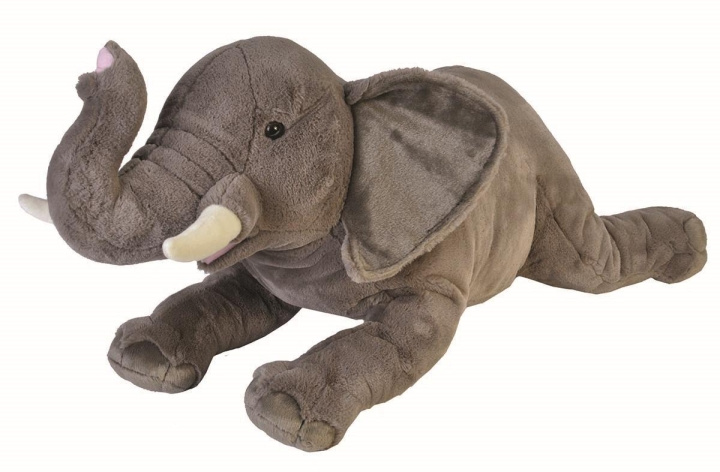 Wild Republic Cuddlekins Jumbo Afrikansk Elefant 76 cm i gruppen LEKSAKER, BARN- & BABYPRODUKTER / Babyleksaker / Gosedjur hos TP E-commerce Nordic AB (C81800)