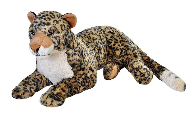 Wild Republic Cuddlekins Jumbo Afrikansk Leopard 76 cm i gruppen LEKSAKER, BARN- & BABYPRODUKTER / Babyleksaker / Gosedjur hos TP E-commerce Nordic AB (C81801)