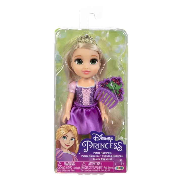 JAKKS Pacific Disney Princess 6 tum Petite docka med kam Rapunzel i gruppen LEKSAKER, BARN- & BABYPRODUKTER / Leksaker / Dockor & Tillbehör hos TP E-commerce Nordic AB (C81834)