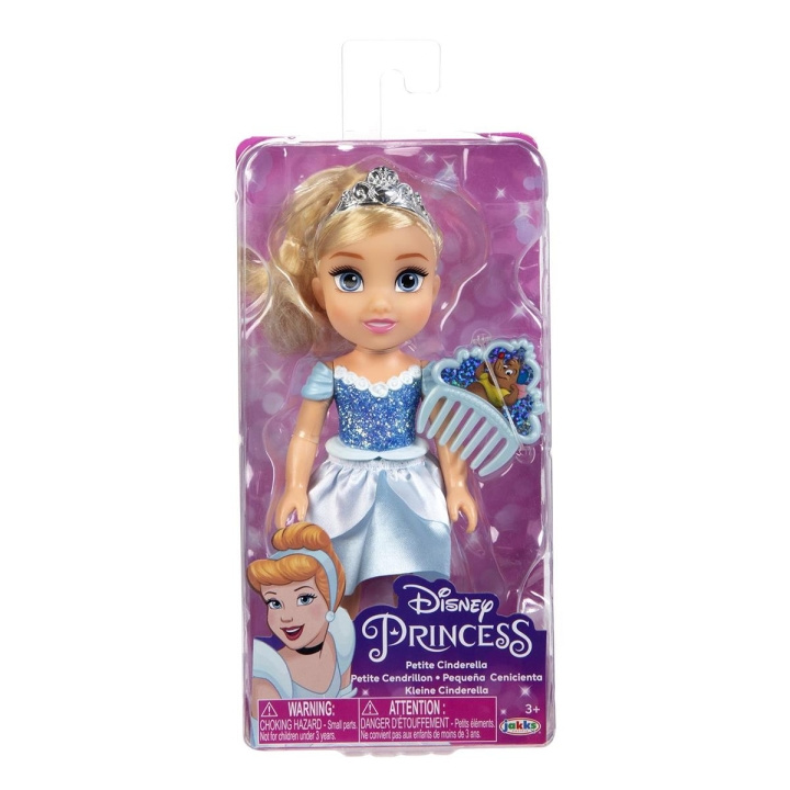 JAKKS Pacific Disney Princess 6 tums liten docka med kam Askungen i gruppen LEKSAKER, BARN- & BABYPRODUKTER / Leksaker / Dockor & Tillbehör hos TP E-commerce Nordic AB (C81835)