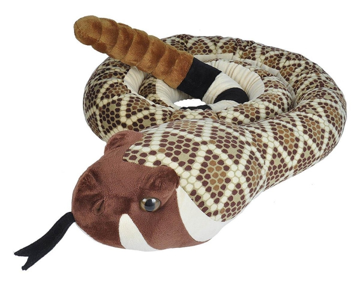 Wild Republic Snakesss Jumbo Western Diamondback 275 cm i gruppen LEKSAKER, BARN- & BABYPRODUKTER / Babyleksaker / Gosedjur hos TP E-commerce Nordic AB (C81841)