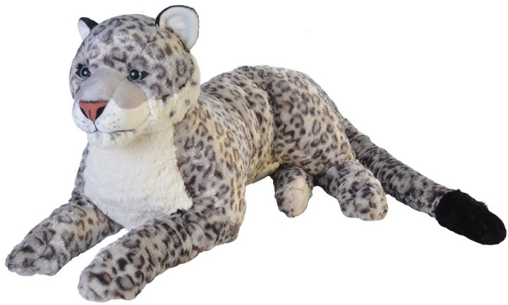 Wild Republic Cuddlekins Jumbo Snöleopard 76 cm i gruppen LEKSAKER, BARN- & BABYPRODUKTER / Babyleksaker / Gosedjur hos TP E-commerce Nordic AB (C81864)