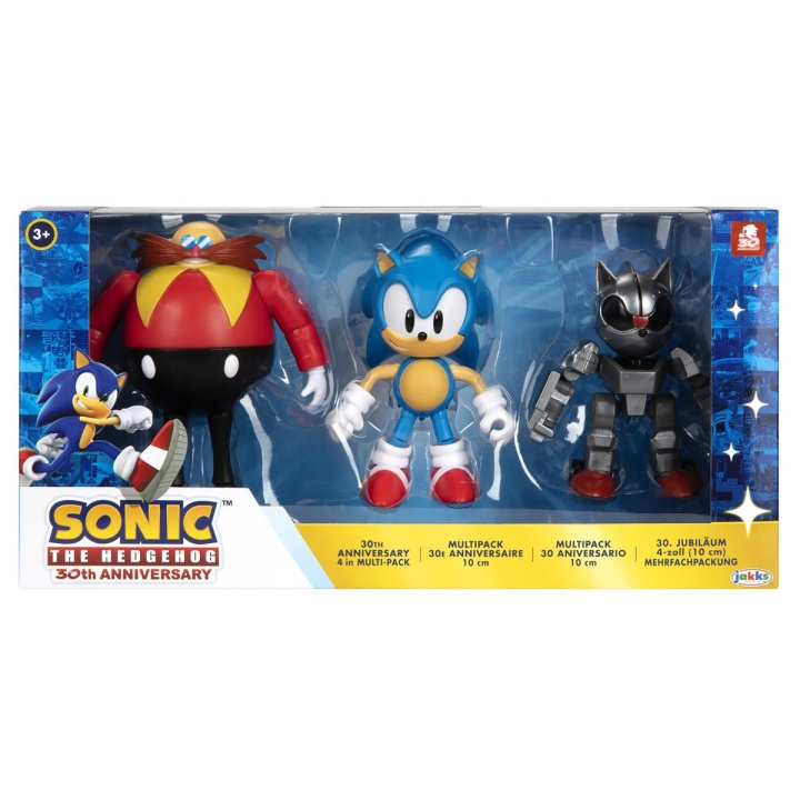 JAKKS Pacific Sonic the Hedgehog 4 tums figur Multi-pack i gruppen LEKSAKER, BARN- & BABYPRODUKTER / Leksaker / Figurer & Miniatyrer hos TP E-commerce Nordic AB (C81888)