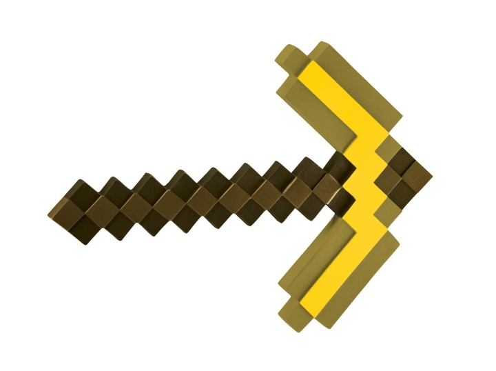 JAKKS Pacific Förklädd Minecraft Rollspel Pickaxe Guld i gruppen LEKSAKER, BARN- & BABYPRODUKTER / Leksaker / Maskeradkläder hos TP E-commerce Nordic AB (C81914)