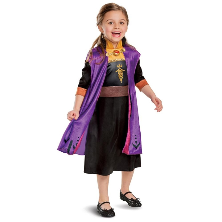 JAKKS Pacific Disguise Disney Frozen 2 Kostym Klassisk Resande Anna M (7-8) i gruppen LEKSAKER, BARN- & BABYPRODUKTER / Leksaker / Maskeradkläder hos TP E-commerce Nordic AB (C81923)