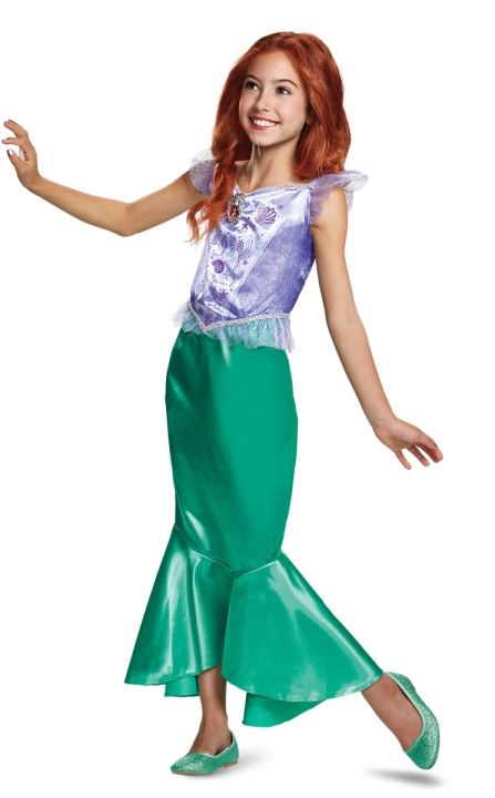 JAKKS Pacific Disguise Disney Prinsessa Kostym Klassisk Ariel M (7-8) i gruppen LEKSAKER, BARN- & BABYPRODUKTER / Leksaker / Maskeradkläder hos TP E-commerce Nordic AB (C81932)