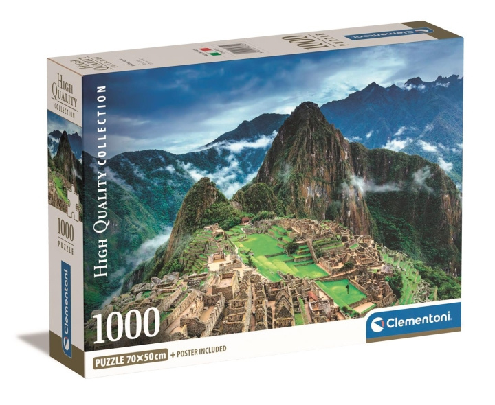 Clementoni 1000 st CB High Quality Collection Machu Picchu i gruppen LEKSAKER, BARN- & BABYPRODUKTER / Leksaker / Barnpussel hos TP E-commerce Nordic AB (C81952)