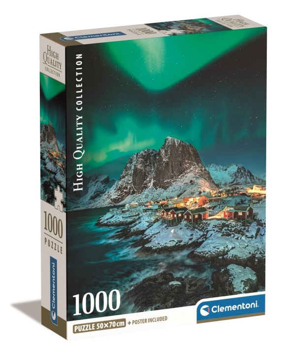 Clementoni 1000 st CB High Quality Collection Lofoten Islands i gruppen LEKSAKER, BARN- & BABYPRODUKTER / Leksaker / Barnpussel hos TP E-commerce Nordic AB (C81959)