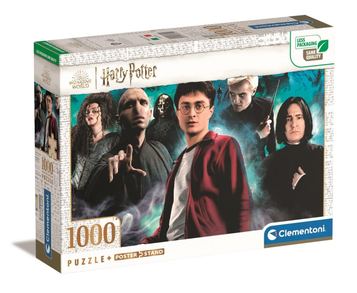 Clementoni 1000 st CB High Quality Collection Harry Potter i gruppen SPORT, FRITID & HOBBY / Hobby / Pussel hos TP E-commerce Nordic AB (C81965)