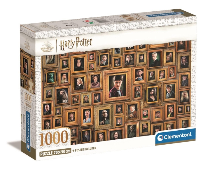 Clementoni 1000 st CB Omöjligt Pussel Harry Potter i gruppen SPORT, FRITID & HOBBY / Hobby / Pussel hos TP E-commerce Nordic AB (C81966)