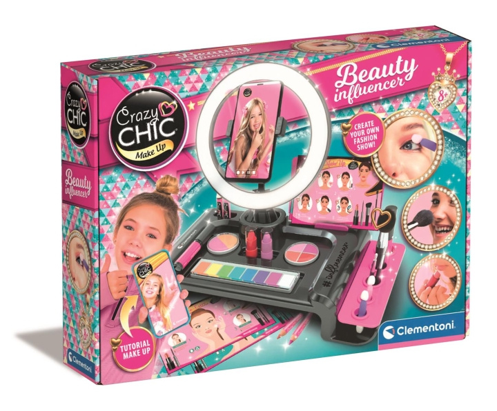 Clementoni Crazy Chic Beauty Influencer i gruppen LEKSAKER, BARN- & BABYPRODUKTER / Leksaker / Pyssel hos TP E-commerce Nordic AB (C81971)