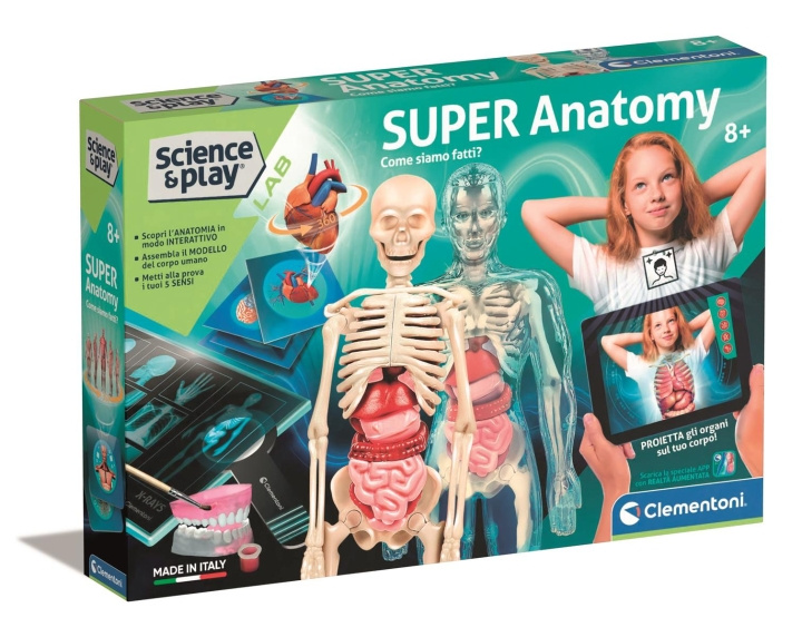 Clementoni Super Anatomy (Nordisk) i gruppen LEKSAKER, BARN- & BABYPRODUKTER / Leksaker / Experiment & DIY hos TP E-commerce Nordic AB (C81974)