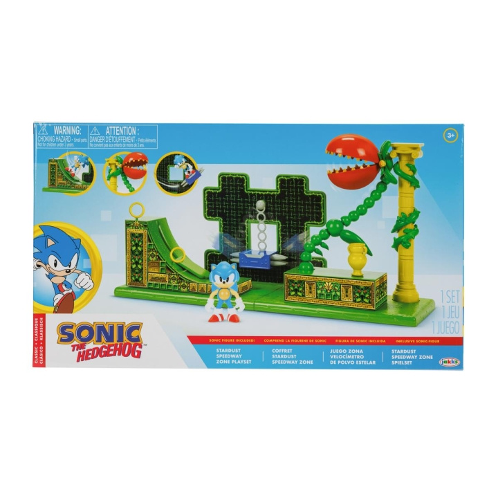 JAKKS Pacific Sonic the Hedgehog 2,5 tums lekset Stardust Speedway Zone i gruppen LEKSAKER, BARN- & BABYPRODUKTER / Leksaker / Övriga leksaker hos TP E-commerce Nordic AB (C81990)