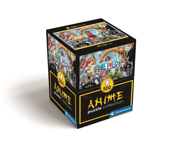 Clementoni 500 st Anime kub One Piece i gruppen LEKSAKER, BARN- & BABYPRODUKTER / Leksaker / Barnpussel hos TP E-commerce Nordic AB (C81993)