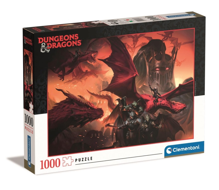 Clementoni 1000 st High Quality Collection Dungeons & Dragons i gruppen LEKSAKER, BARN- & BABYPRODUKTER / Leksaker / Barnpussel hos TP E-commerce Nordic AB (C81999)