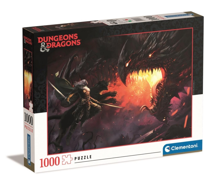 Clementoni 1000 st High Quality Collection Dungeons & Dragons 2 i gruppen LEKSAKER, BARN- & BABYPRODUKTER / Leksaker / Barnpussel hos TP E-commerce Nordic AB (C82000)