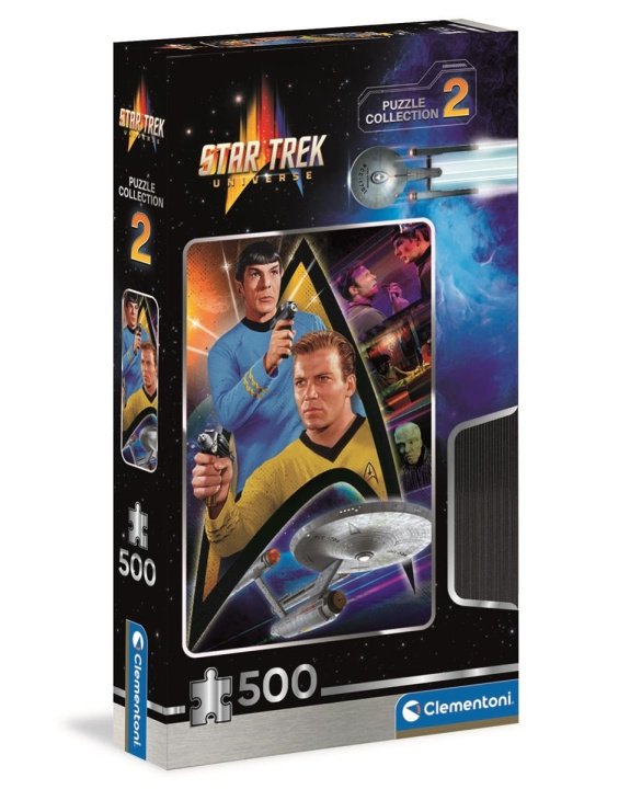 Clementoni 500 st High Quality Collection Kultfilmer Star Trek 2 i gruppen LEKSAKER, BARN- & BABYPRODUKTER / Leksaker / Barnpussel hos TP E-commerce Nordic AB (C82002)