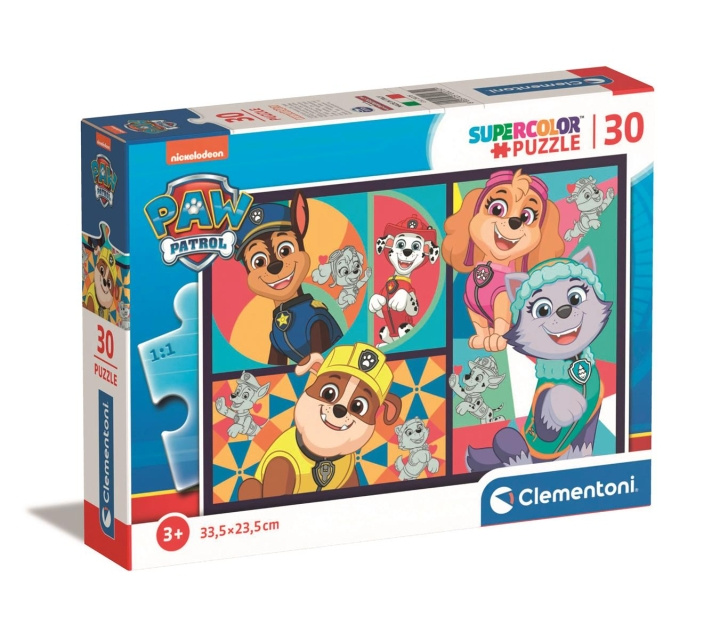 Clementoni 30 st Pussel Kids Paw Patrol i gruppen LEKSAKER, BARN- & BABYPRODUKTER / Leksaker / Barnpussel hos TP E-commerce Nordic AB (C82015)