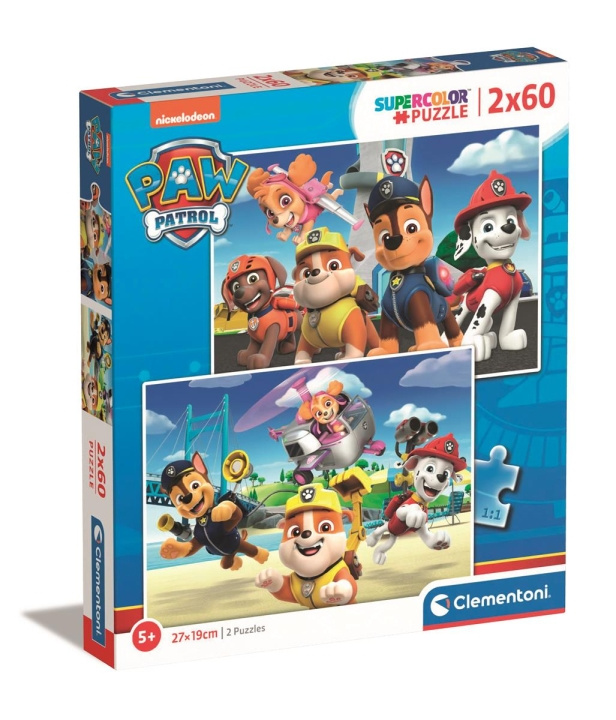 Clementoni 2x60 st Pussel Kids Special Collection Paw Patrol i gruppen LEKSAKER, BARN- & BABYPRODUKTER / Leksaker / Barnpussel hos TP E-commerce Nordic AB (C82018)