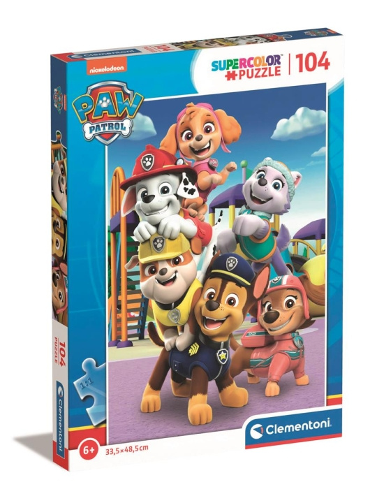 Clementoni 104 st Pussel Barn Paw Patrol 2 i gruppen LEKSAKER, BARN- & BABYPRODUKTER / Leksaker / Barnpussel hos TP E-commerce Nordic AB (C82023)