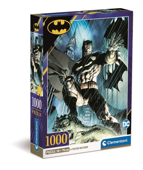 Clementoni 1000 st CB High Quality Collection Batman i gruppen SPORT, FRITID & HOBBY / Hobby / Pussel hos TP E-commerce Nordic AB (C82028)