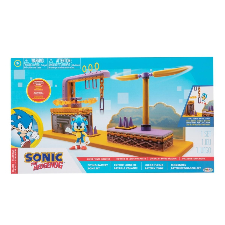 JAKKS Pacific Sonic the Hedgehog 2,5 tums lekset Flygande batterizon i gruppen LEKSAKER, BARN- & BABYPRODUKTER / Leksaker / Övriga leksaker hos TP E-commerce Nordic AB (C82032)