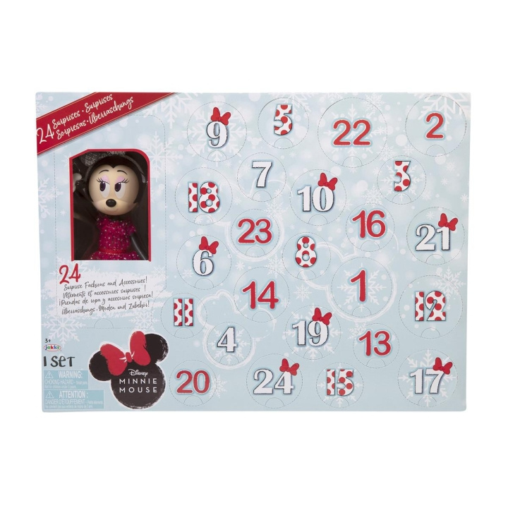 JAKKS Pacific Disney Mimmi Pigg Adventskalender Modedocka & tillbehör i gruppen LEKSAKER, BARN- & BABYPRODUKTER / Leksaker / Adventskalendrar hos TP E-commerce Nordic AB (C82035)