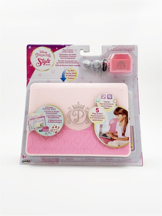 JAKKS Pacific Disney Princess Style Collection Play Laptop i gruppen LEKSAKER, BARN- & BABYPRODUKTER / Leksaker / Lilla hemmet & Rollek hos TP E-commerce Nordic AB (C82069)