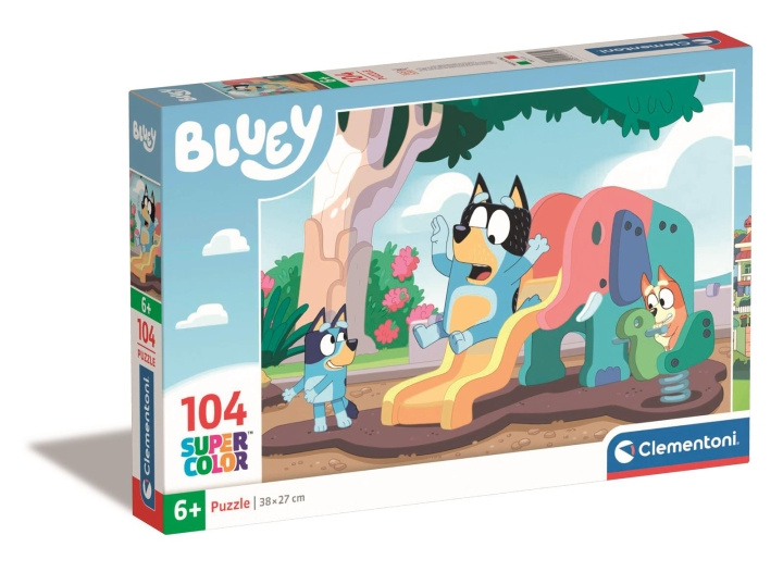 Clementoni 104 st Pussel Bluey -2 i gruppen LEKSAKER, BARN- & BABYPRODUKTER / Leksaker / Barnpussel hos TP E-commerce Nordic AB (C82079)