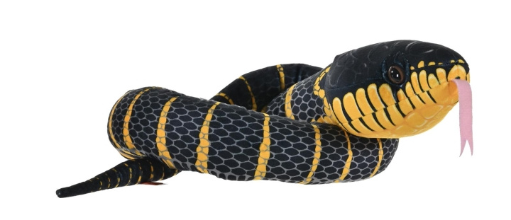 Wild Republic Snakesss Svart Fanged Mangrove 137 cm i gruppen LEKSAKER, BARN- & BABYPRODUKTER / Babyleksaker / Gosedjur hos TP E-commerce Nordic AB (C82085)