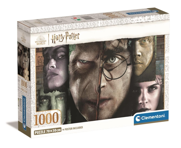 Clementoni 1000 st CB High Quality Collection Harry Potter ansikte i gruppen SPORT, FRITID & HOBBY / Hobby / Pussel hos TP E-commerce Nordic AB (C82096)