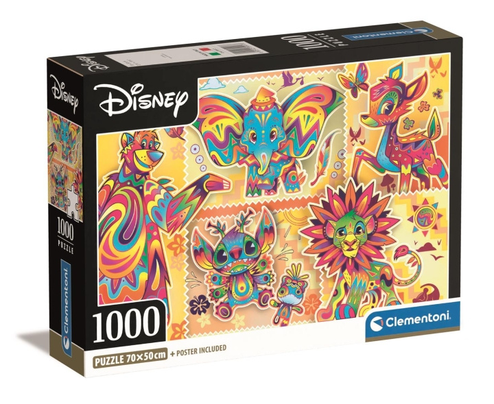 Clementoni 1000 st CB Collection Disney Classics av hög kvalitet i gruppen LEKSAKER, BARN- & BABYPRODUKTER / Leksaker / Barnpussel hos TP E-commerce Nordic AB (C82097)