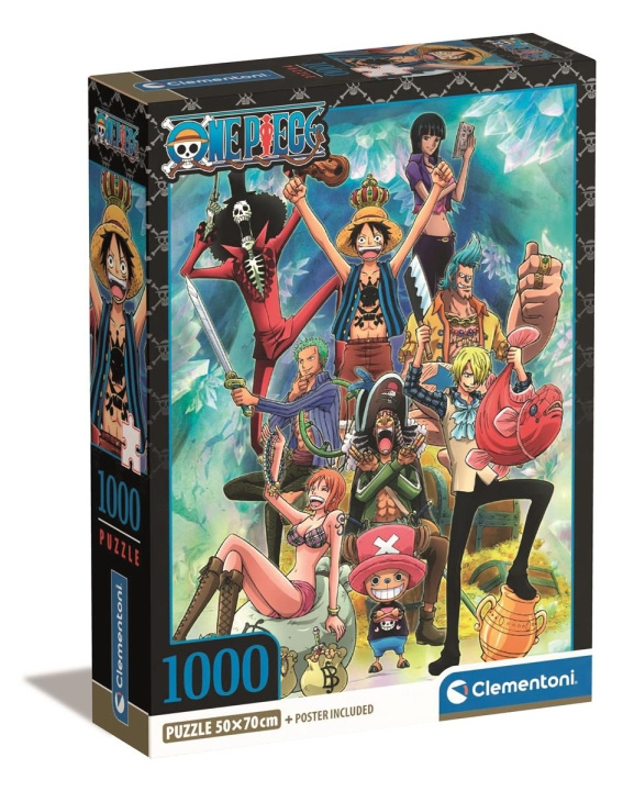 Clementoni 1000 st CB High Quality Collection One Piece 1 i gruppen SPORT, FRITID & HOBBY / Hobby / Pussel hos TP E-commerce Nordic AB (C82099)