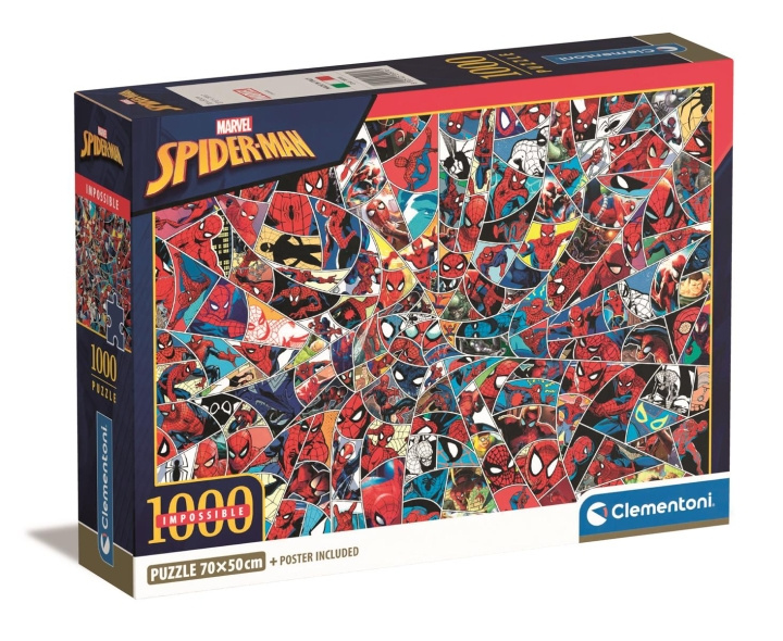 Clementoni 1000 st CB Omöjlig Spider-Man i gruppen LEKSAKER, BARN- & BABYPRODUKTER / Leksaker / Barnpussel hos TP E-commerce Nordic AB (C82103)