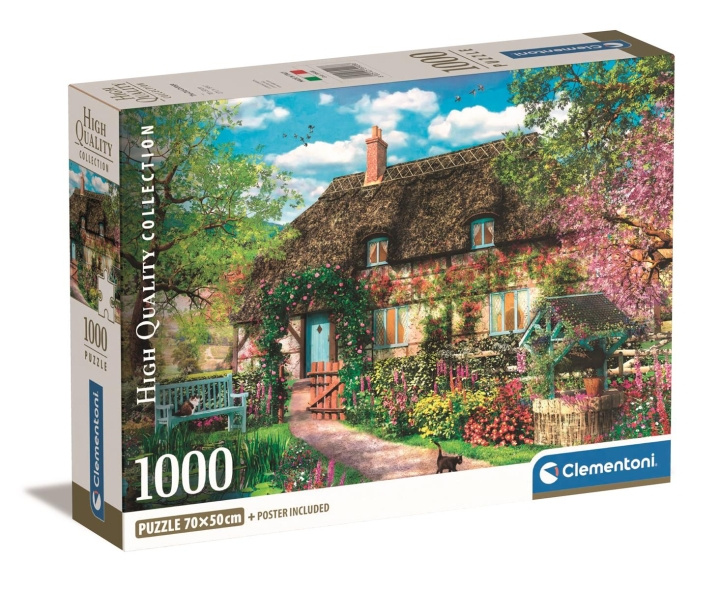 Clementoni 1000 st CB High Quality Collection The Old Cottage i gruppen SPORT, FRITID & HOBBY / Hobby / Pussel hos TP E-commerce Nordic AB (C82104)