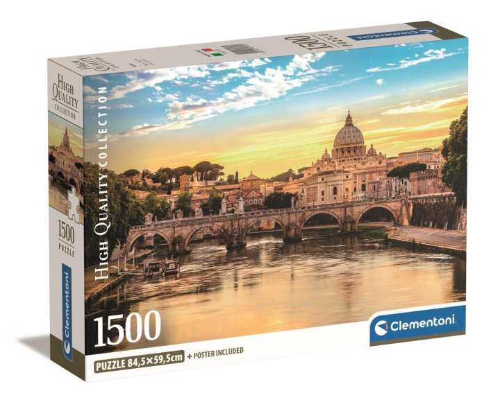 Clementoni 1500 st CB High Quality Collection Rom i gruppen SPORT, FRITID & HOBBY / Hobby / Pussel hos TP E-commerce Nordic AB (C82124)