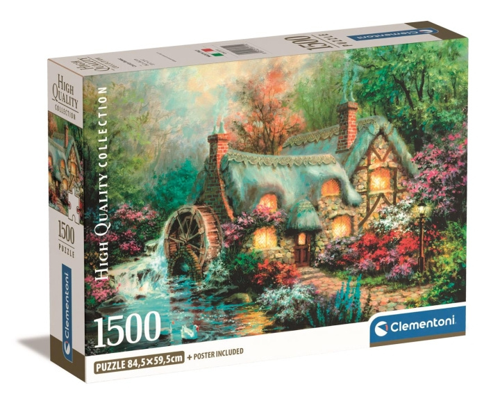 Clementoni 1500 st CB High Quality Collection Country Retreat i gruppen SPORT, FRITID & HOBBY / Hobby / Pussel hos TP E-commerce Nordic AB (C82128)