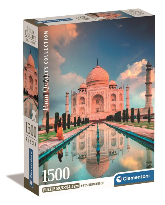 Clementoni 1500 st CB High Quality Collection Taj Mahal i gruppen LEKSAKER, BARN- & BABYPRODUKTER / Leksaker / Barnpussel hos TP E-commerce Nordic AB (C82131)