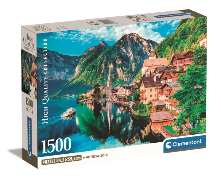 Clementoni 1500 st CB High Quality Collection Hallstatt i gruppen LEKSAKER, BARN- & BABYPRODUKTER / Leksaker / Barnpussel hos TP E-commerce Nordic AB (C82133)