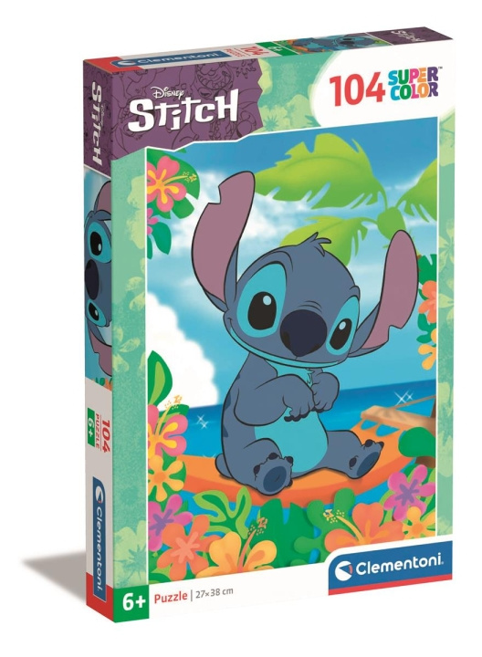 Clementoni 104 st Pussel Disney Stitch i gruppen LEKSAKER, BARN- & BABYPRODUKTER / Leksaker / Barnpussel hos TP E-commerce Nordic AB (C82147)