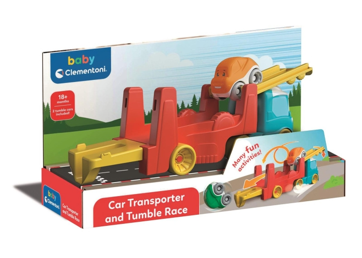 Clementoni Transporter för Tumbling Cars i gruppen LEKSAKER, BARN- & BABYPRODUKTER / Babyleksaker / Aktivitetsleksaker hos TP E-commerce Nordic AB (C82148)