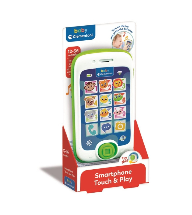 Clementoni Smartphone Touch & Play i gruppen LEKSAKER, BARN- & BABYPRODUKTER / Babyleksaker / Aktivitetsleksaker hos TP E-commerce Nordic AB (C82163)