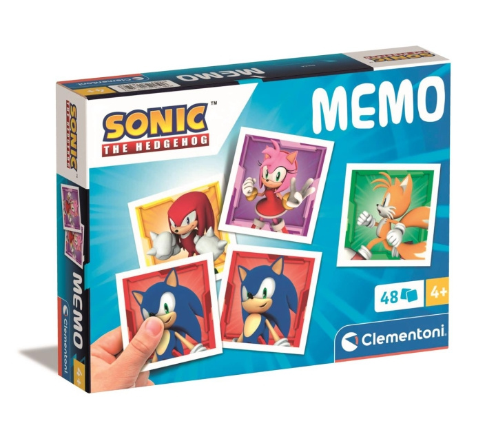 Clementoni Memo Sonic the Hedgehog i gruppen LEKSAKER, BARN- & BABYPRODUKTER / Leksaker / Sällskapsspel / Barnspel hos TP E-commerce Nordic AB (C82168)