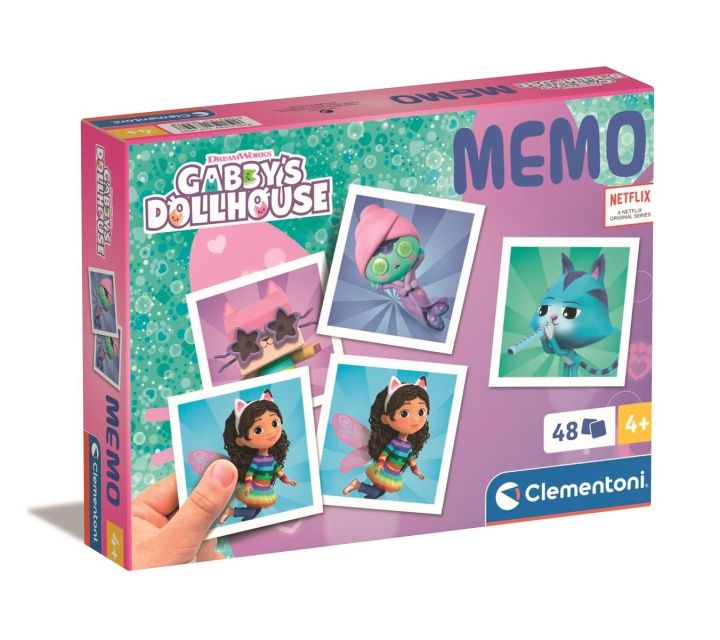 Clementoni Memo Gabbys dockhus i gruppen LEKSAKER, BARN- & BABYPRODUKTER / Leksaker / Sällskapsspel / Barnspel hos TP E-commerce Nordic AB (C82178)