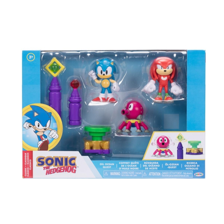 JAKKS Pacific Sonic the Hedgehog 2,5 tums dioramauppsättning Olja Ocean i gruppen LEKSAKER, BARN- & BABYPRODUKTER / Leksaker / Figurer, Miniatyrer & tillbehör hos TP E-commerce Nordic AB (C82187)